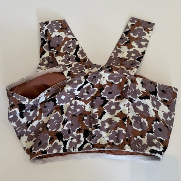 Down East cheetah print swim top large - Picture 6 of 8